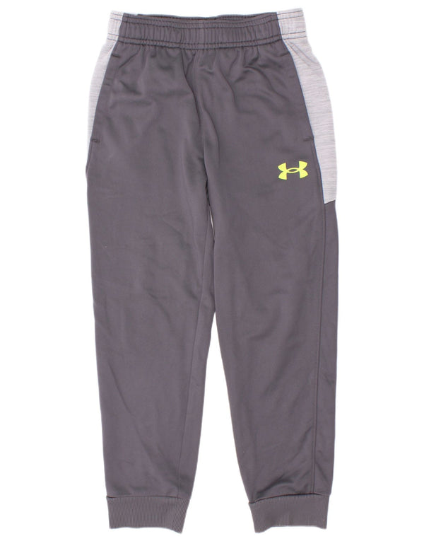 Under Armour Jungen-Trainingshose, Jogginghose, 5–6 Jahre, Grau, Farbblock
