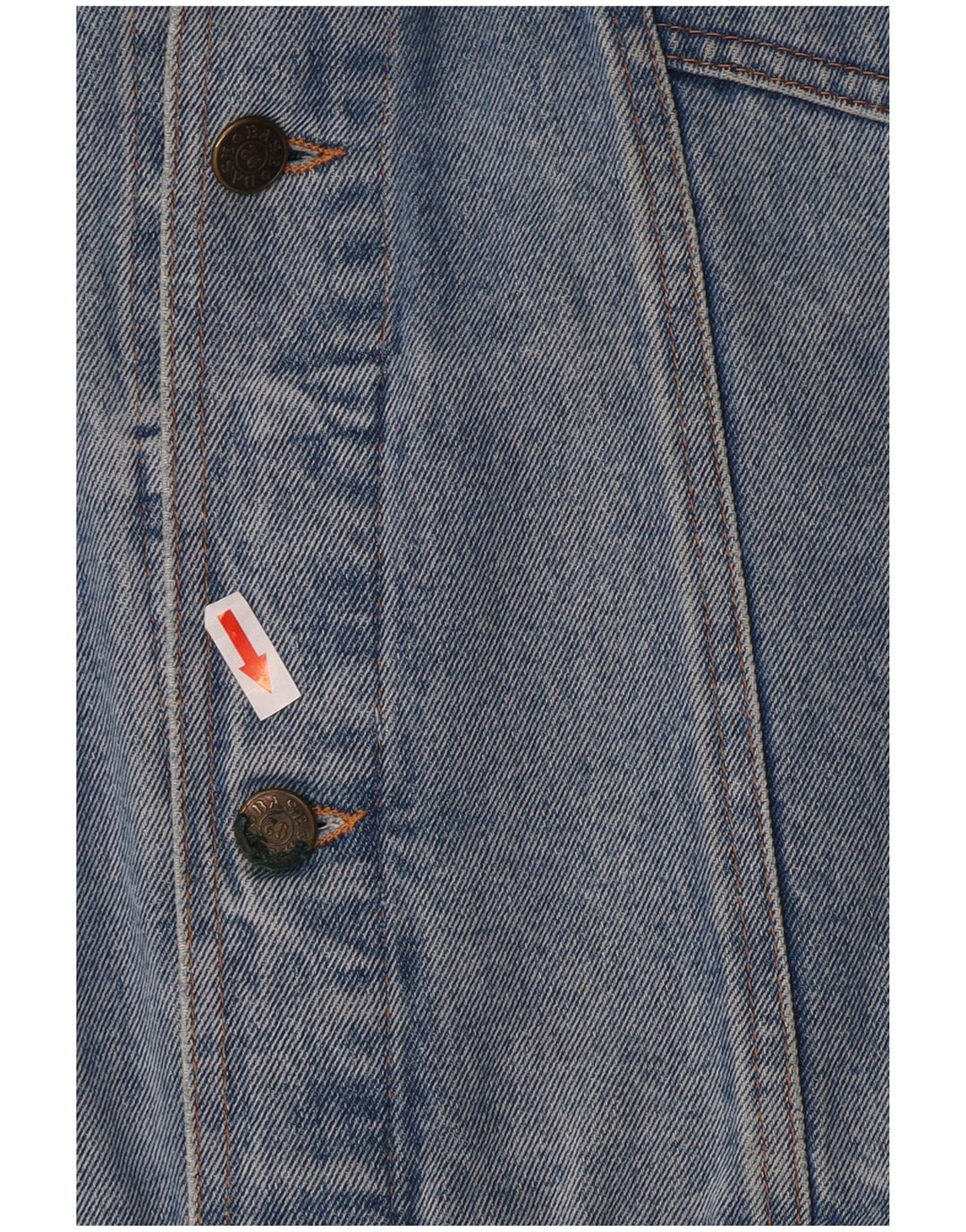 Base 92 Herren-Jeansjacke, UK 42, XL, blaue Baumwolle