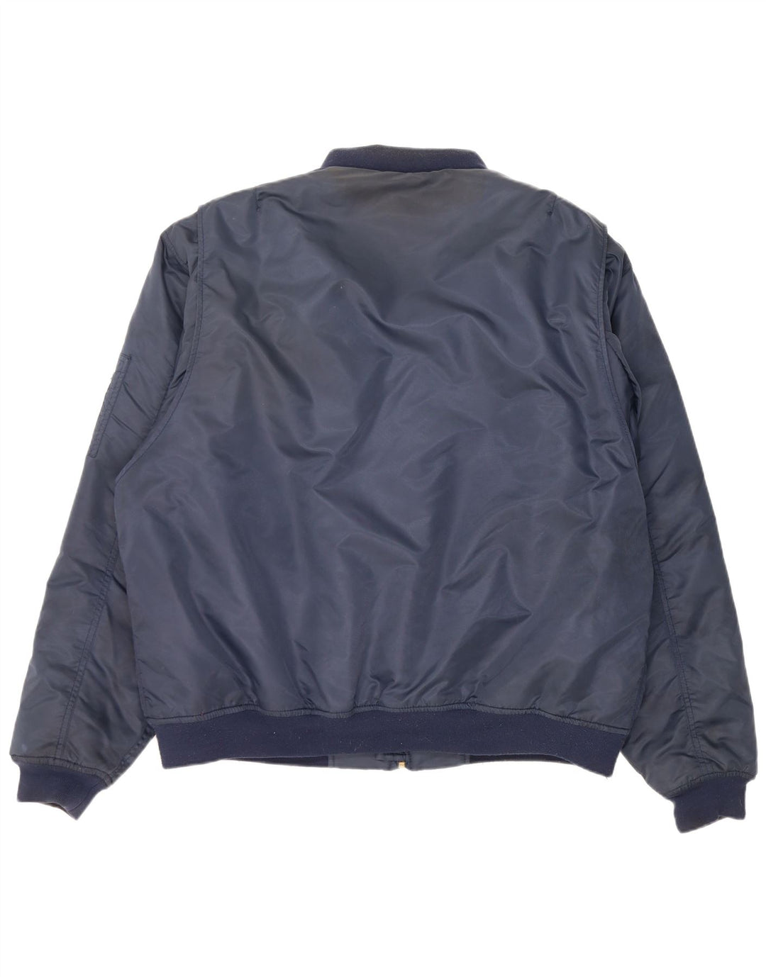 New Roads Herren Bomberjacke UK 44 2XL Marineblau Polyamid