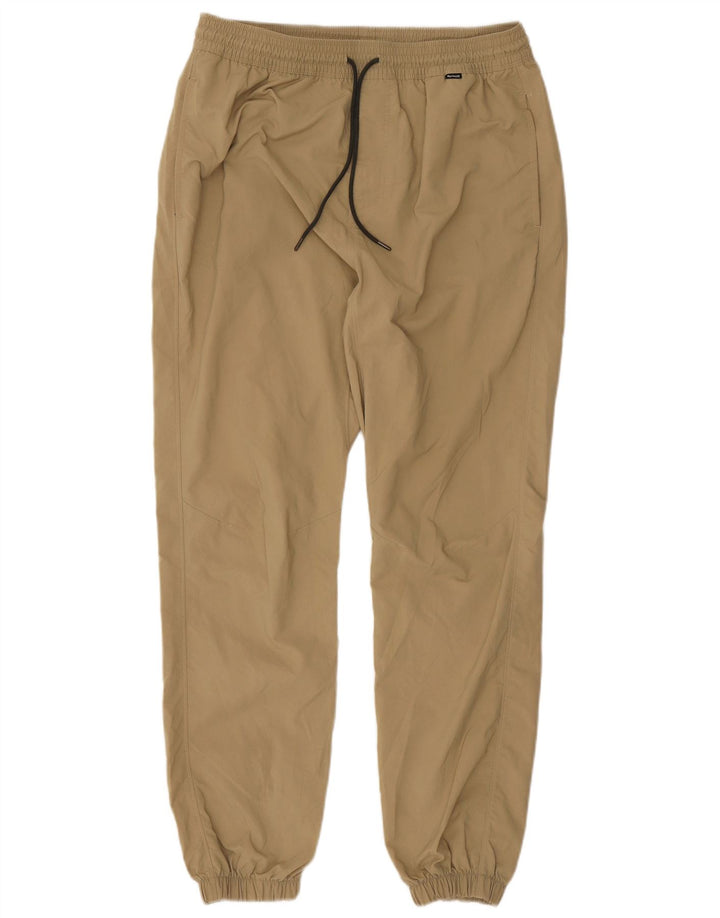 Hurley Herren Dri Fit Joggers Wasserdichte Hose Mittelbeige Nylon