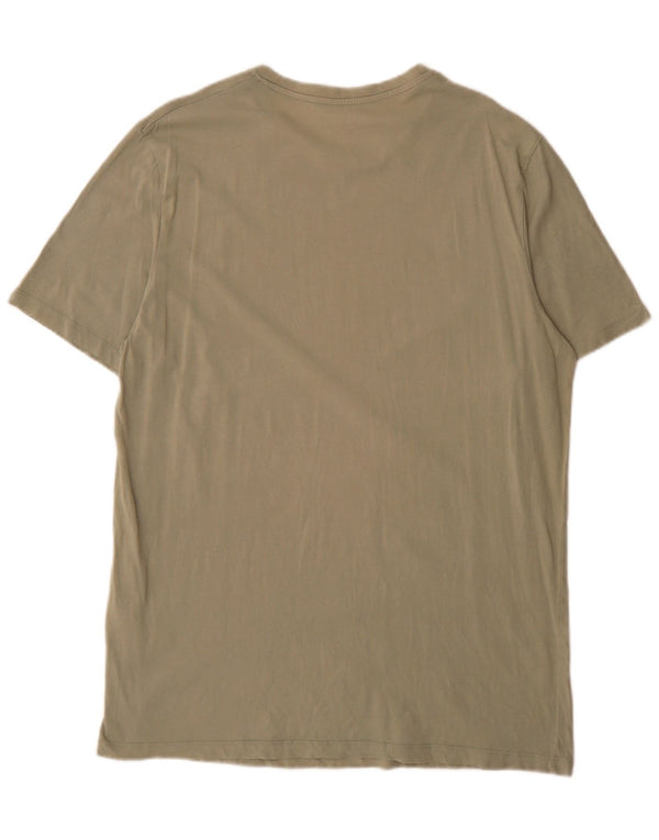 Jack & Jones Herren Grafik-T-Shirt-Oberteil XL aus grüner Baumwolle