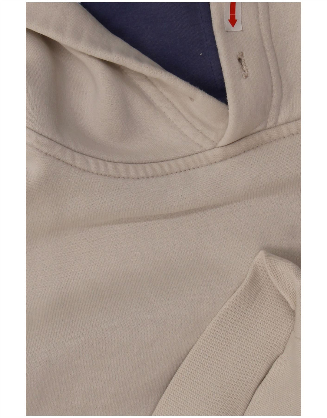 Kappa Herren Kapuzenpullover XL, weiße Baumwolle