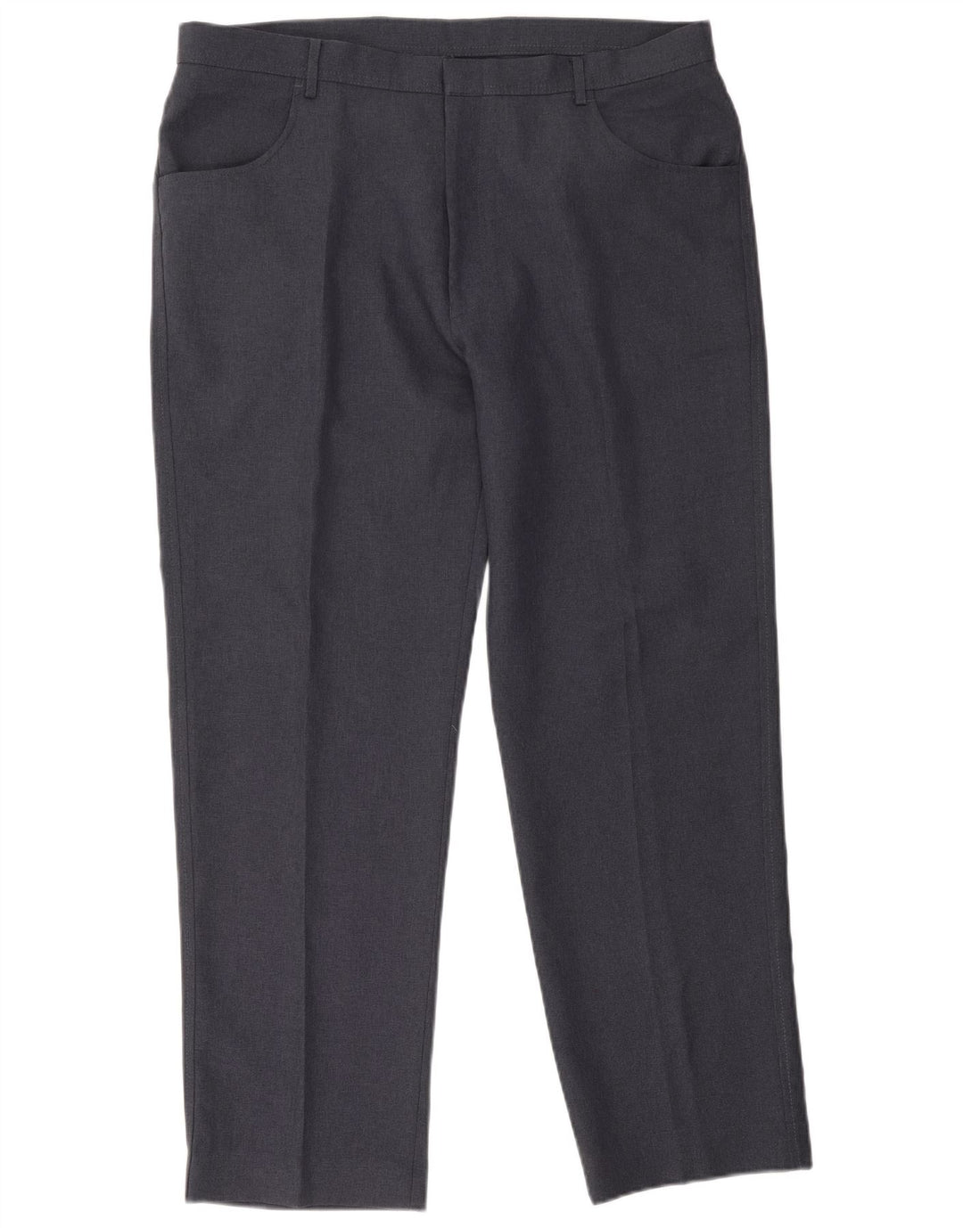 Farah Herren-Freizeithose, gerade, W40, L31, Marineblau, Polyester