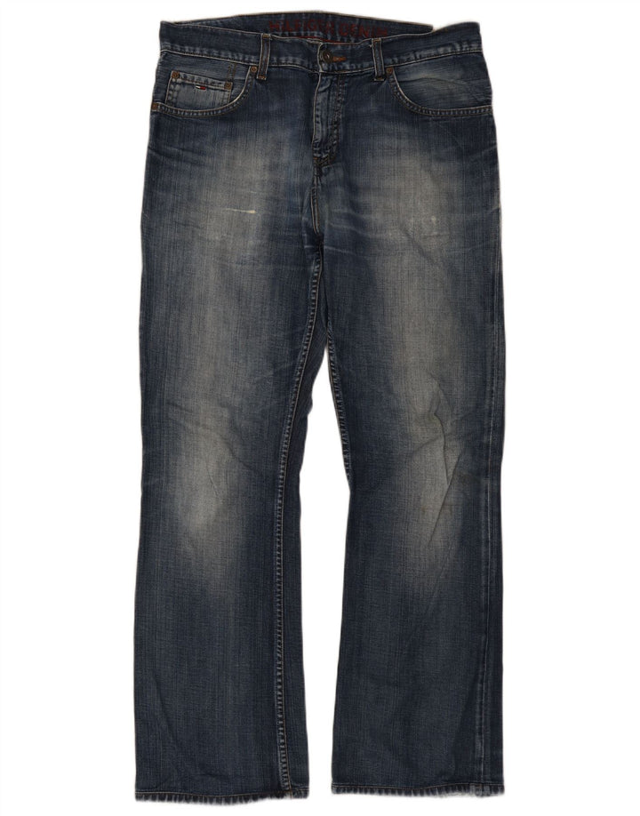Tommy Hilfiger Herren Bootcut Jeans W34 L31 Blau