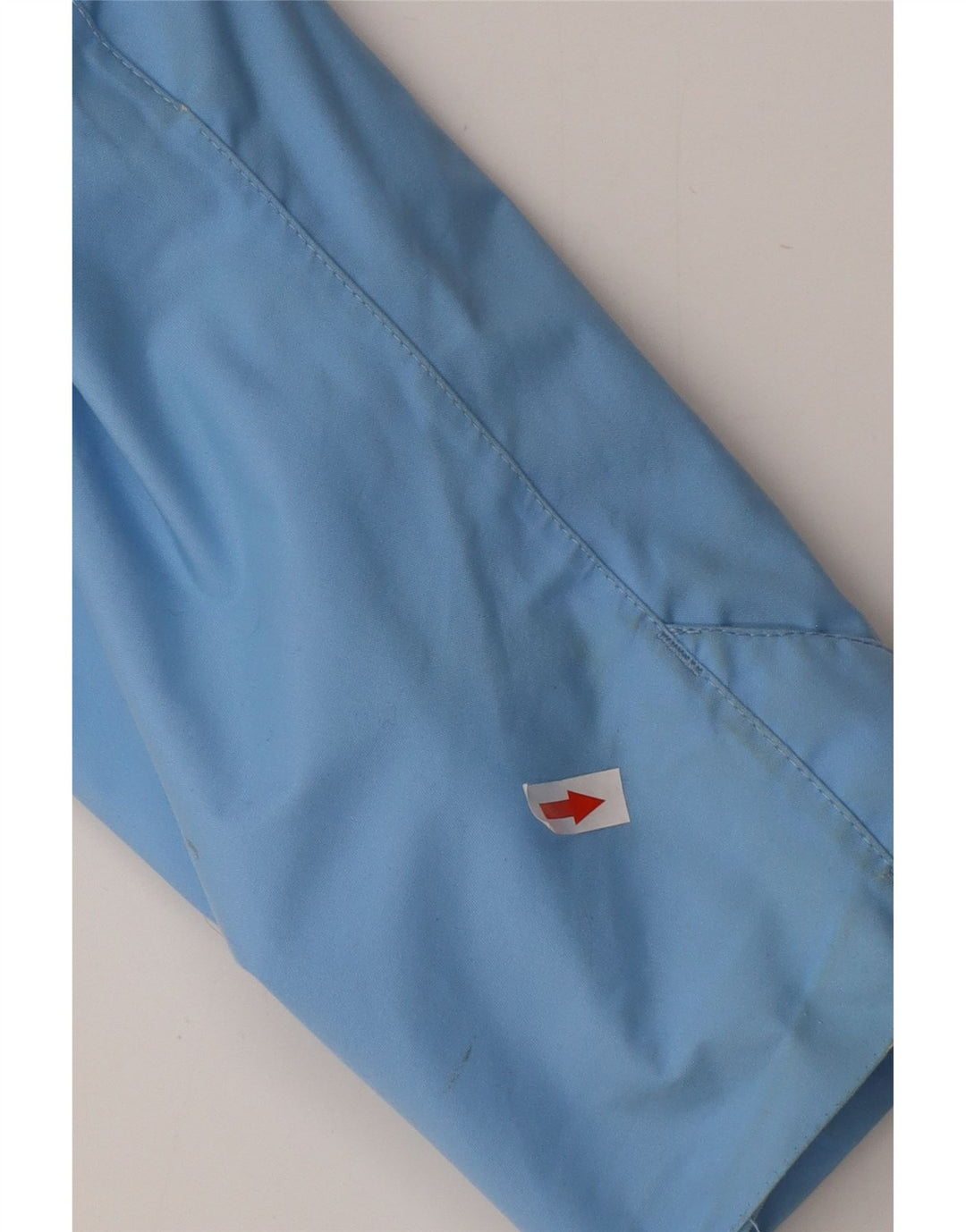 JACK WOLFSKIN Damen Windjacke mit Kapuze UK 12 Mittelblaues Polyester