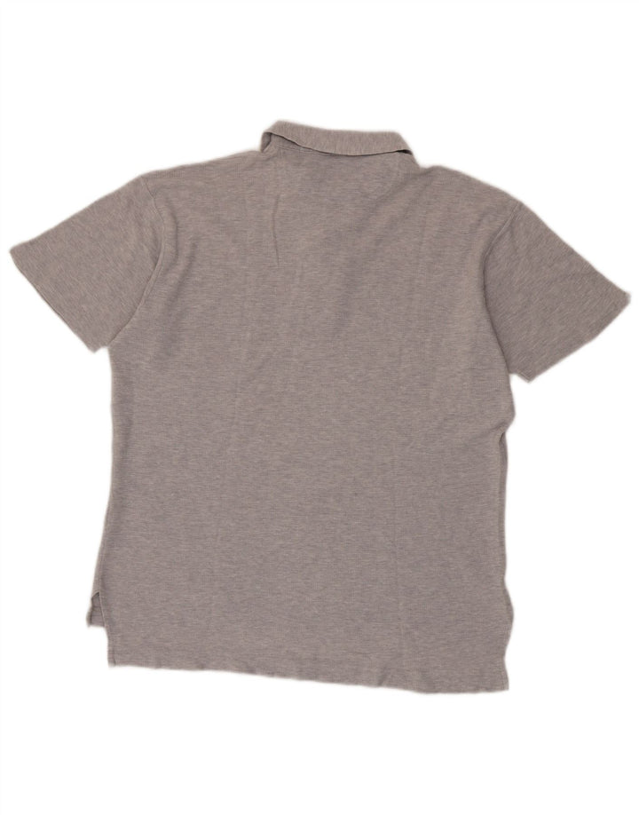 BROOKSFIELD Herren-Poloshirt IT 52, große grau gefleckte Baumwolle