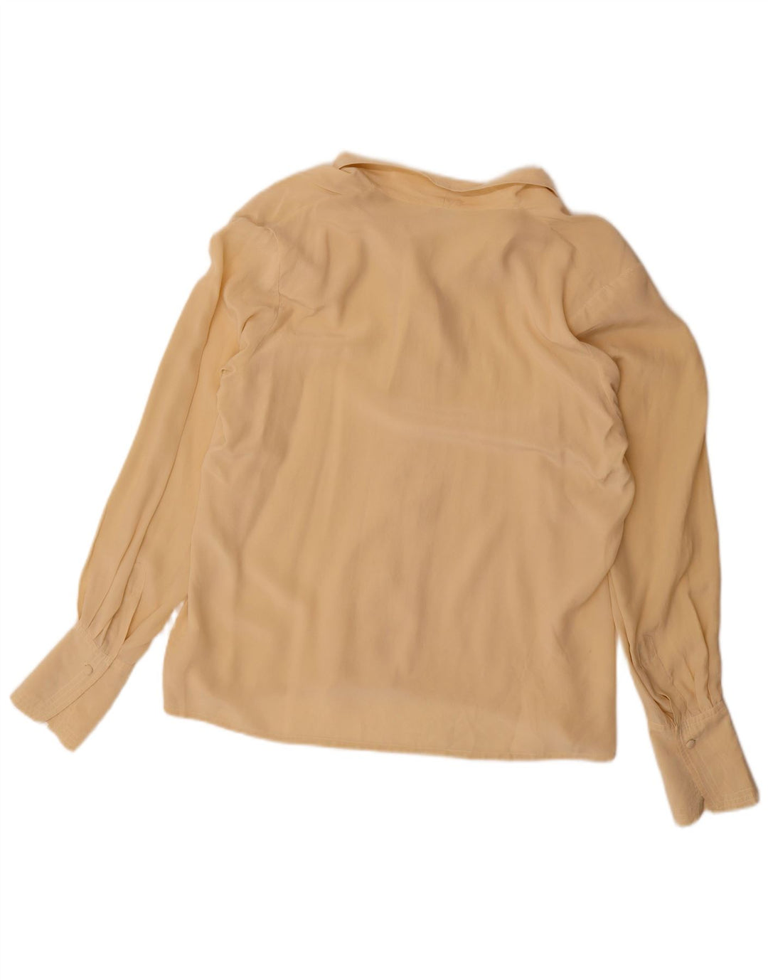 Balloon Damen Hemdbluse EU 38 Mittelbeige Seide