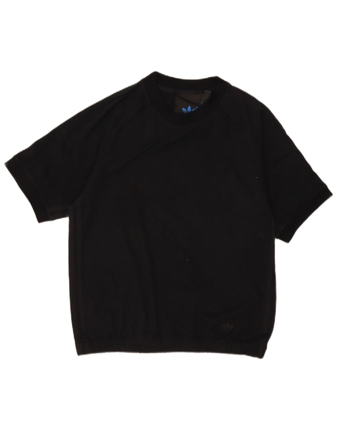 Adidas Herren Kurzarm-Sweatshirt, Pullover, Größe S, Schwarz, Baumwolle