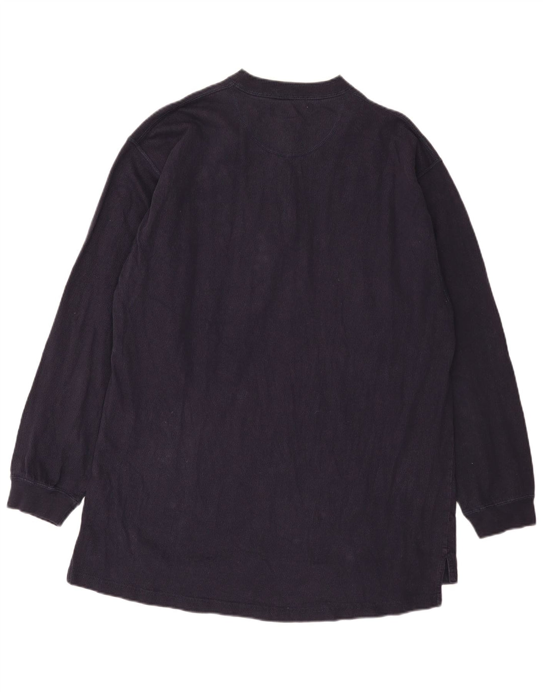 Chaps Herren-Top, langärmelig, 2XL, Marineblau, Baumwolle