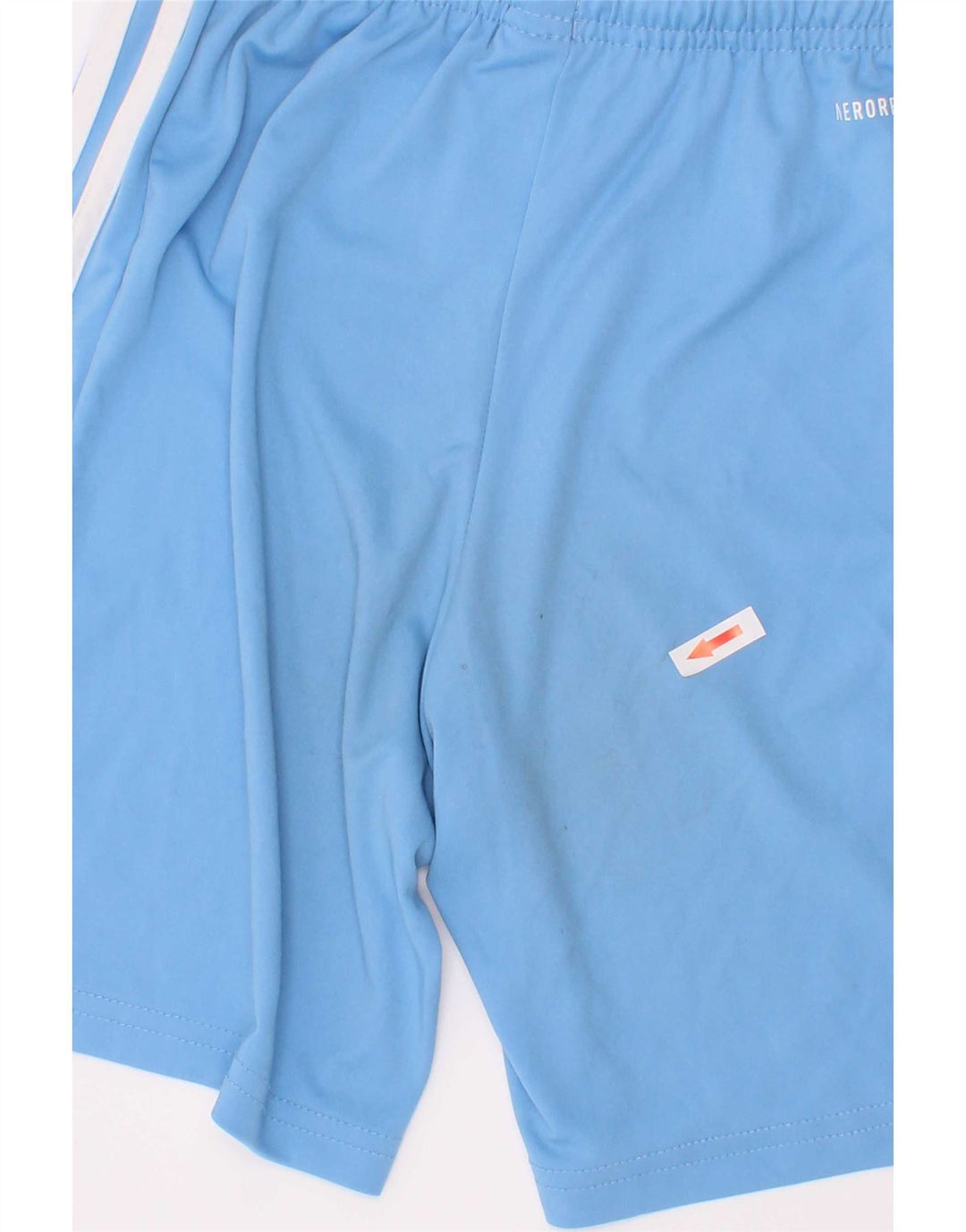 Adidas Jungen Aeroready Sportshorts 11–12 Jahre, blaues Polyester