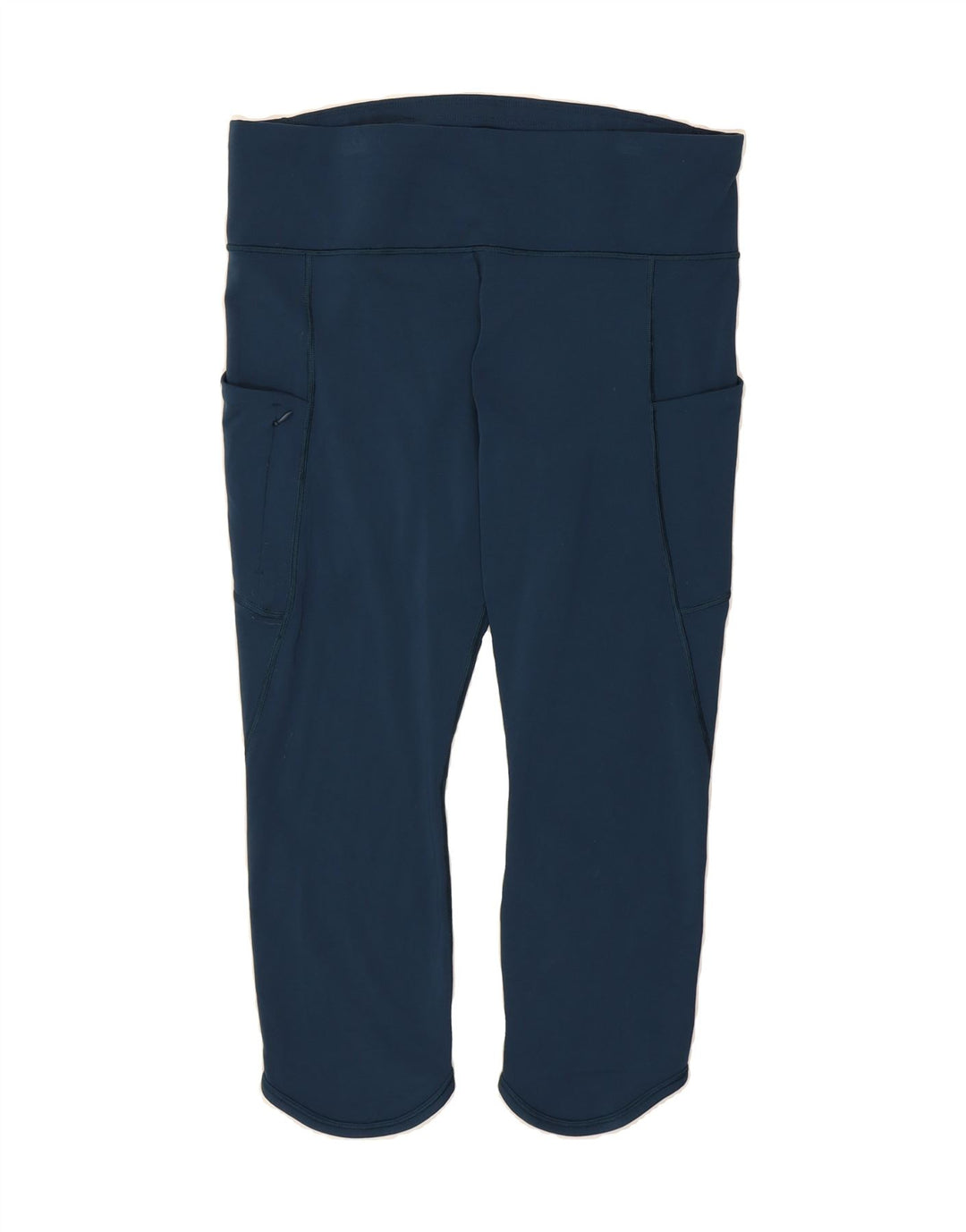 ATHLETA Womens Capri Leggings UK 18 XL  Blue Nylon Vintage Athleta and Second-Hand Athleta from Messina Hembry 