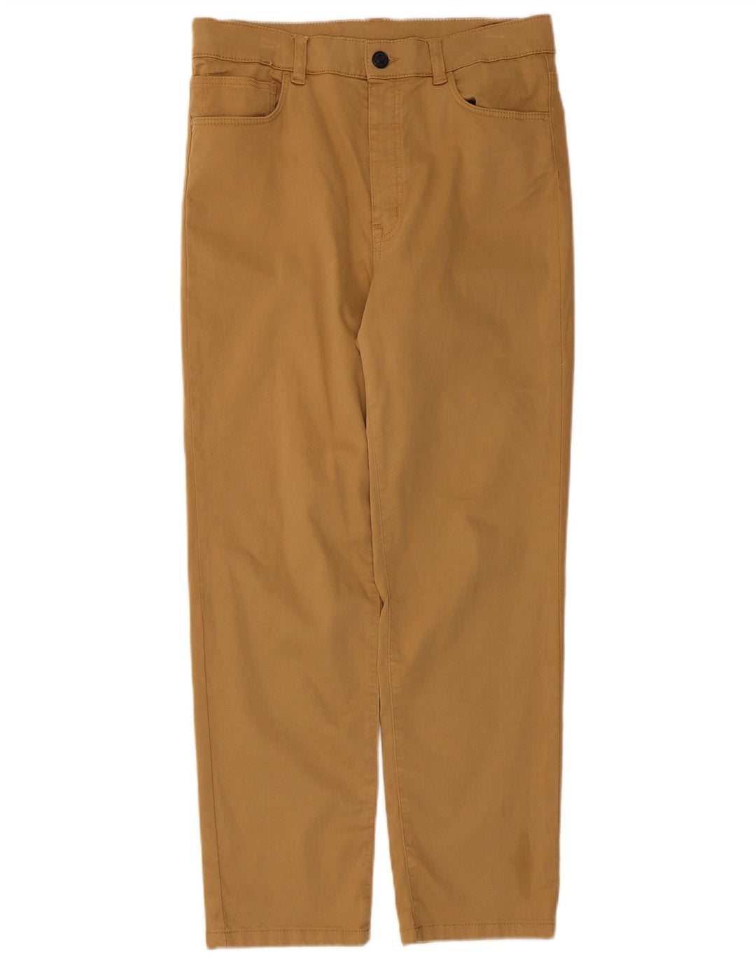 Massimo Dutti Damen Gerade Freizeithose EU 40 Medium W30 L26 Beige