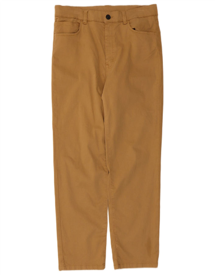 Massimo Dutti Damen Gerade Freizeithose EU 40 Medium W30 L26 Beige