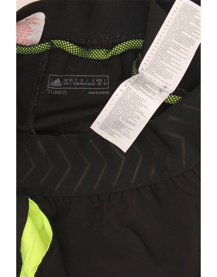 Adidas Trainingshose für Jungen, 13–14 Jahre, schwarzes Polyester