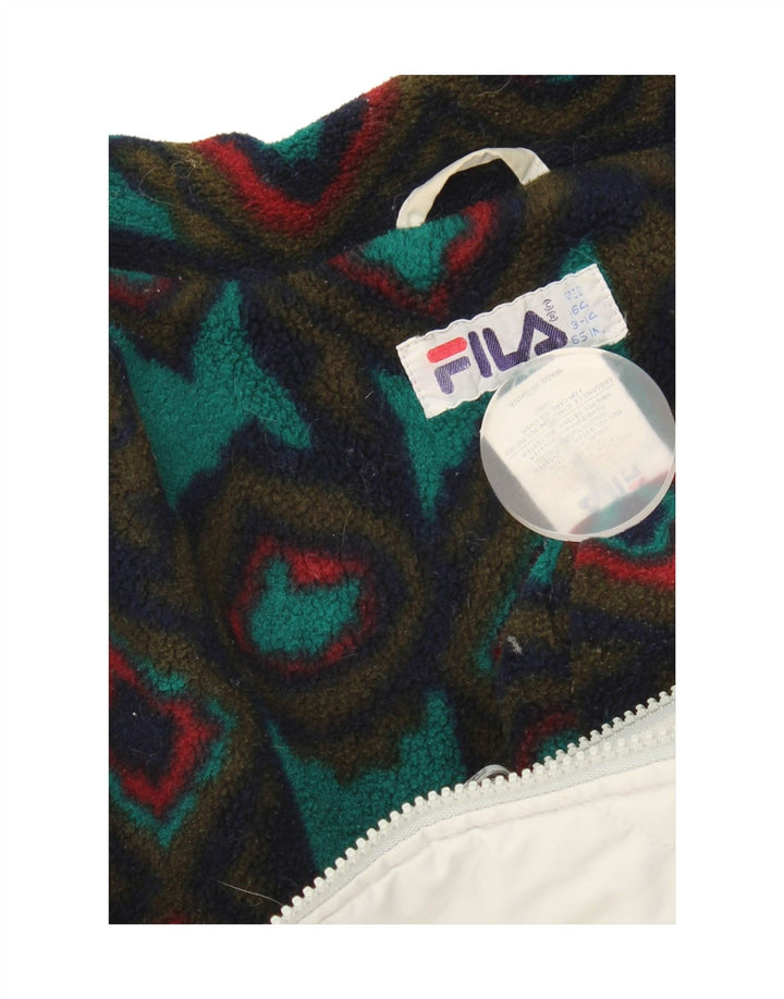 Fila Steppjacke für Mädchen, 13–14 Jahre, graues Polyester