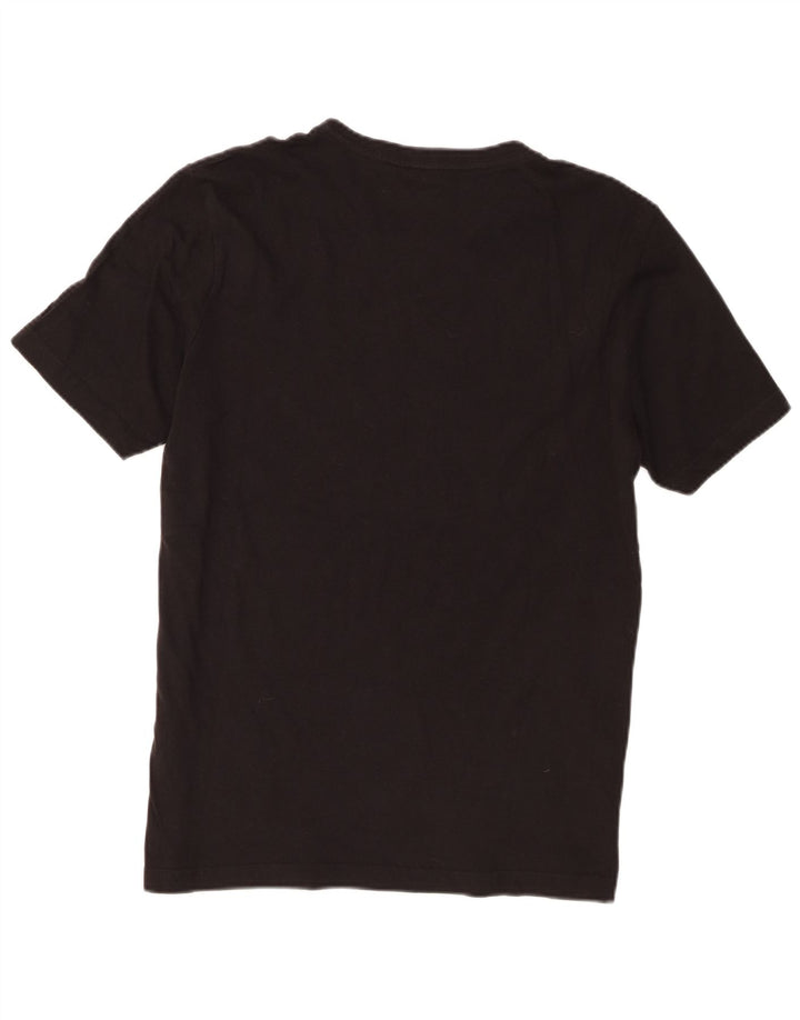Puma Herren Grafik T-Shirt Top Medium Schwarz