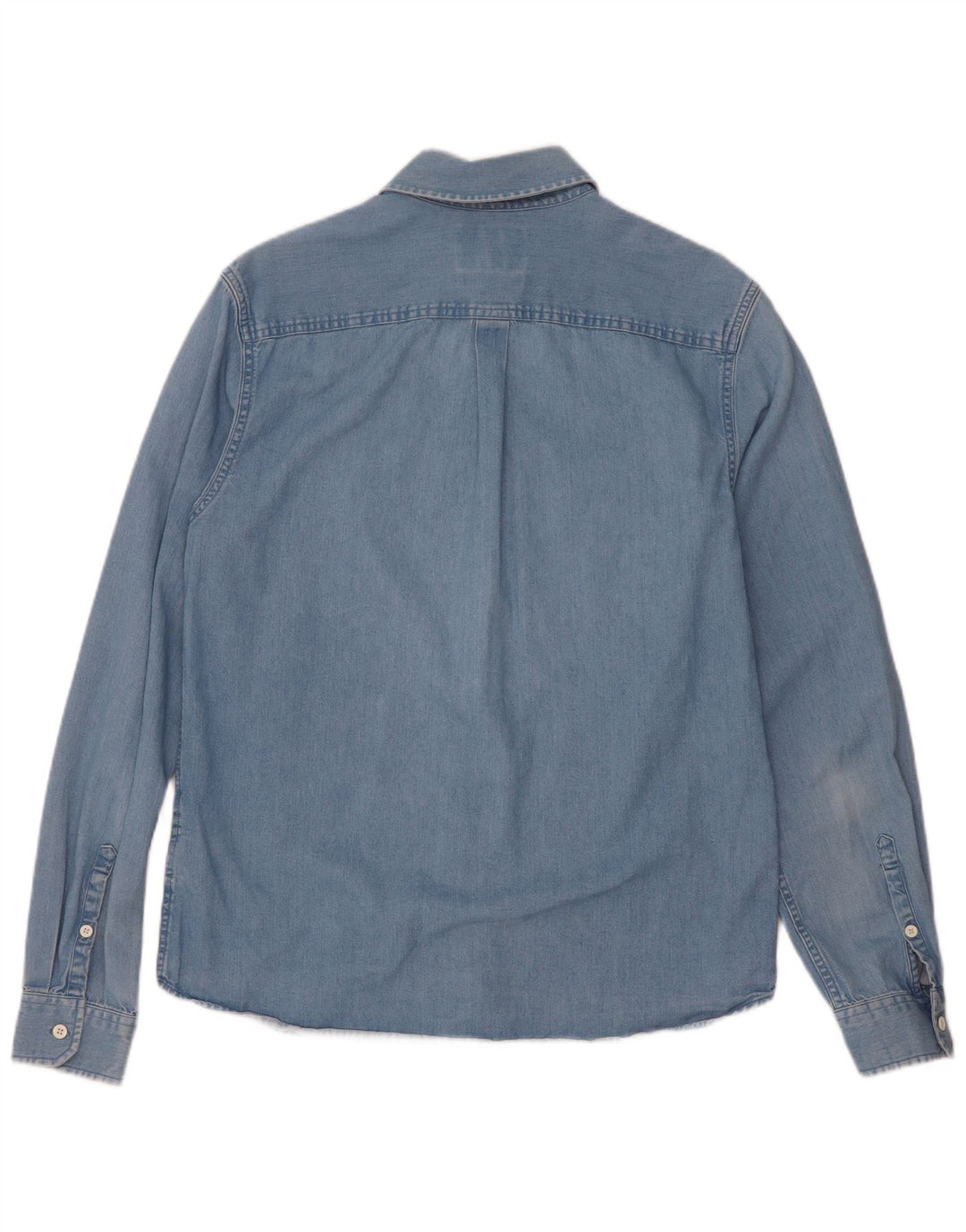 Calvin Klein Jeans Herren-Jeanshemd mit normaler Passform, mittelblaue Baumwolle