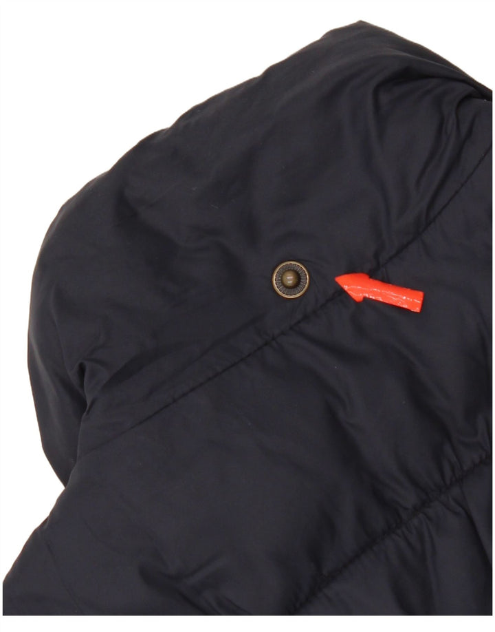 Barbour Damen Wattierte Weste UK 8 Small Marineblau Polyamid