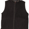 Marks & Spencer Herren Fleecejacke UK 44 2XL Schwarz Polyester