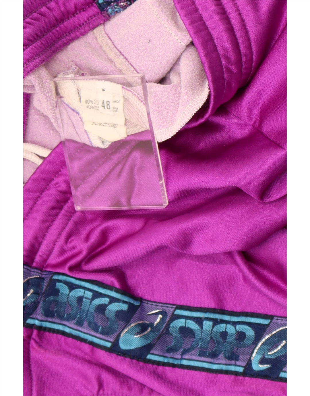 Asics Damen Graphic Trainingshose IT 48 XL Lila Polyamid