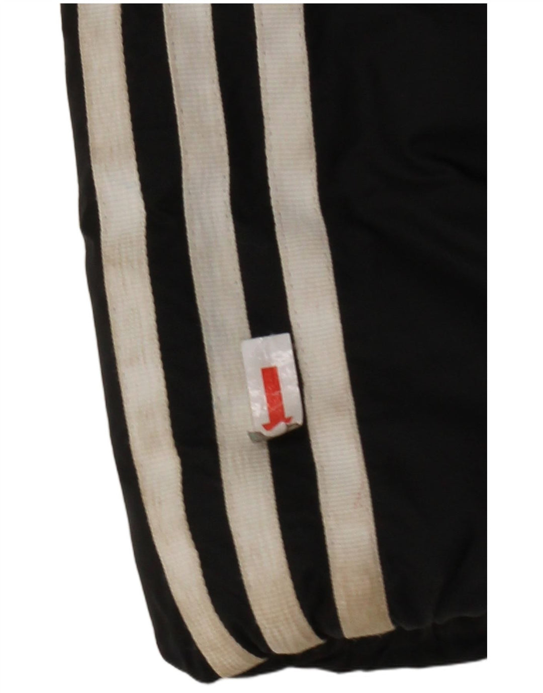 Adidas Damen Kapuzenjacke gepolstert UK 8 Small Schwarz Nylon