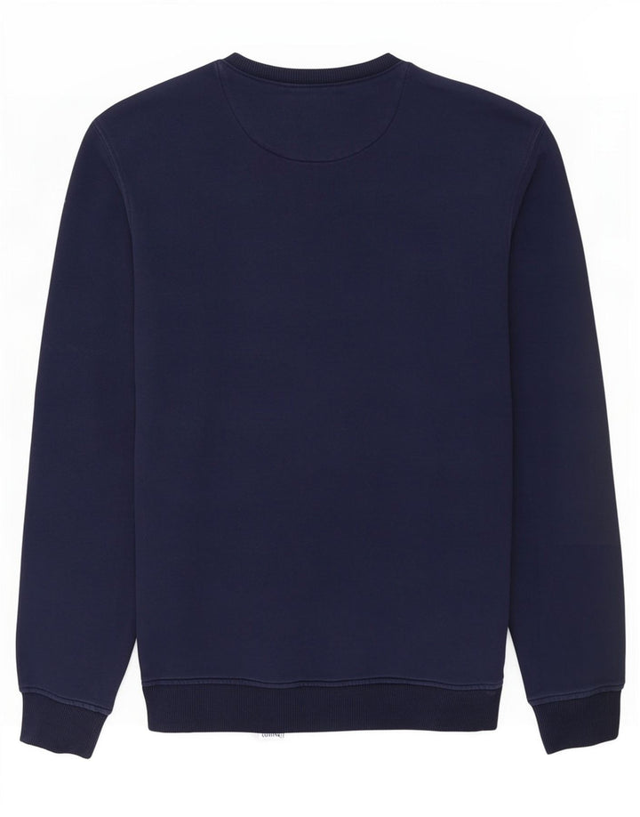 Lyle & Scott Herren-Sweatshirt, Pullover, Größe S, marineblau, Baumwolle