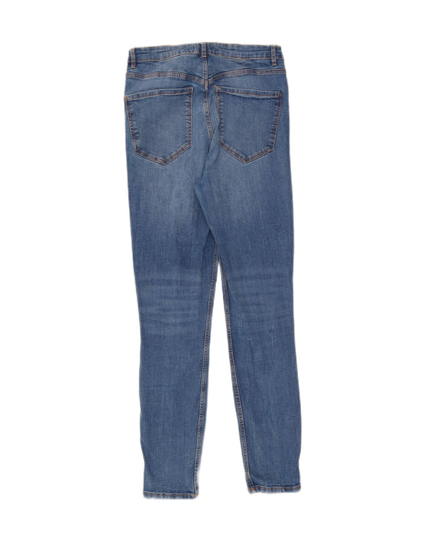 Zara Damen Skinny Jeans EU 40 Medium W30 L27 Blau