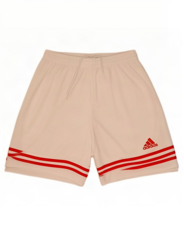 Adidas Herren Climalite Sport Shorts Mittelweißes Polyester