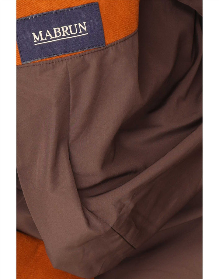 Mabrun Herren-Utility-Jacke IT 48 mittelbraune Baumwolle