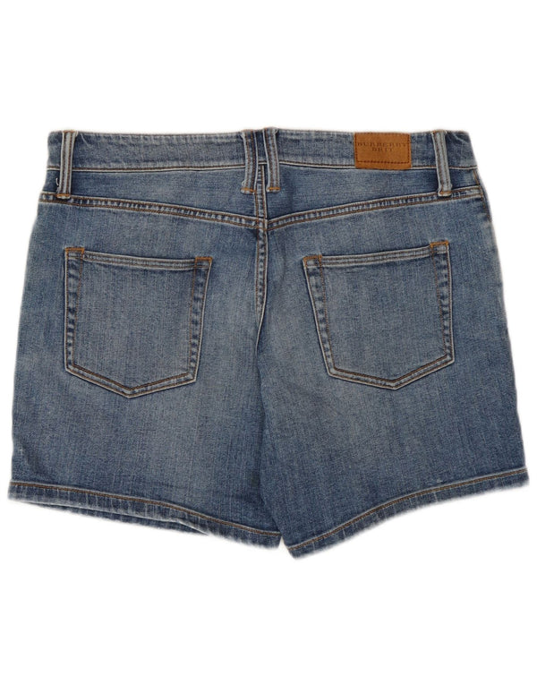 Burberry Damen BRIT Denim Shorts W27 Small Blaue Baumwolle