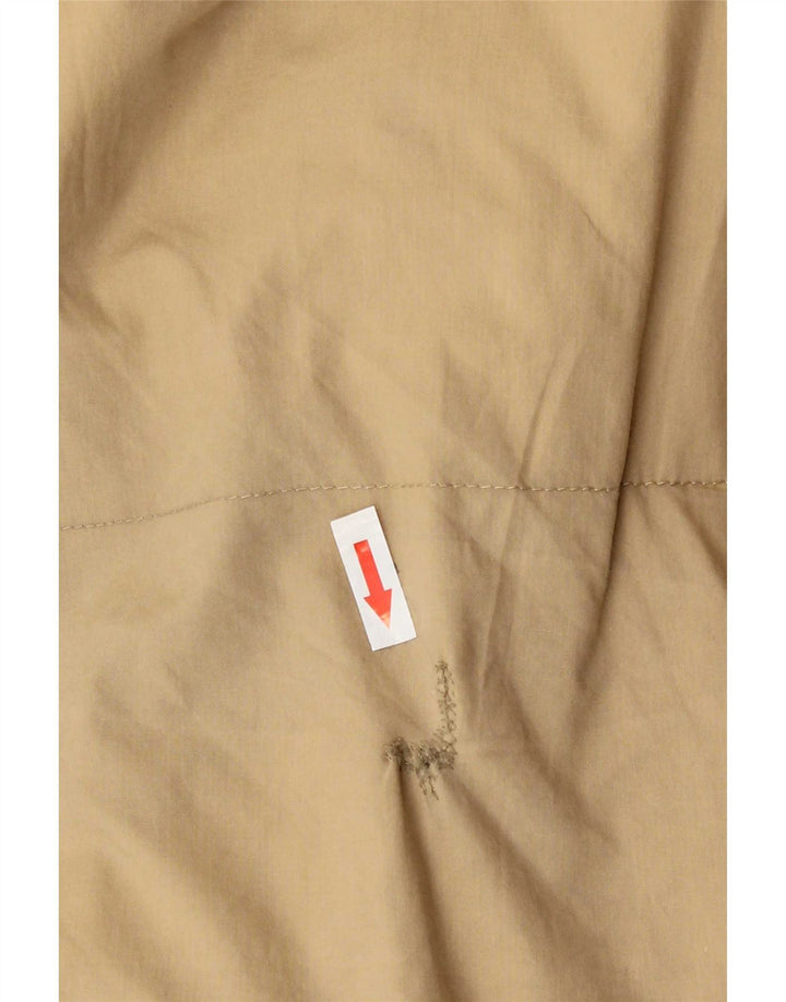 Ellesse Damen-Übergröße-Daunenmantel mit Kapuze IT 42 Mittelbeige