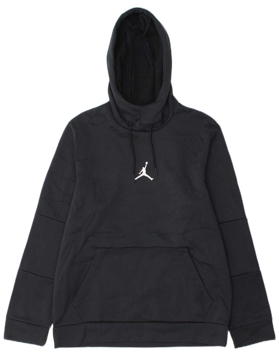 Jordan Herren-Kapuzenpullover mit Standard-Passform, Größe S, Schwarz, Polyester