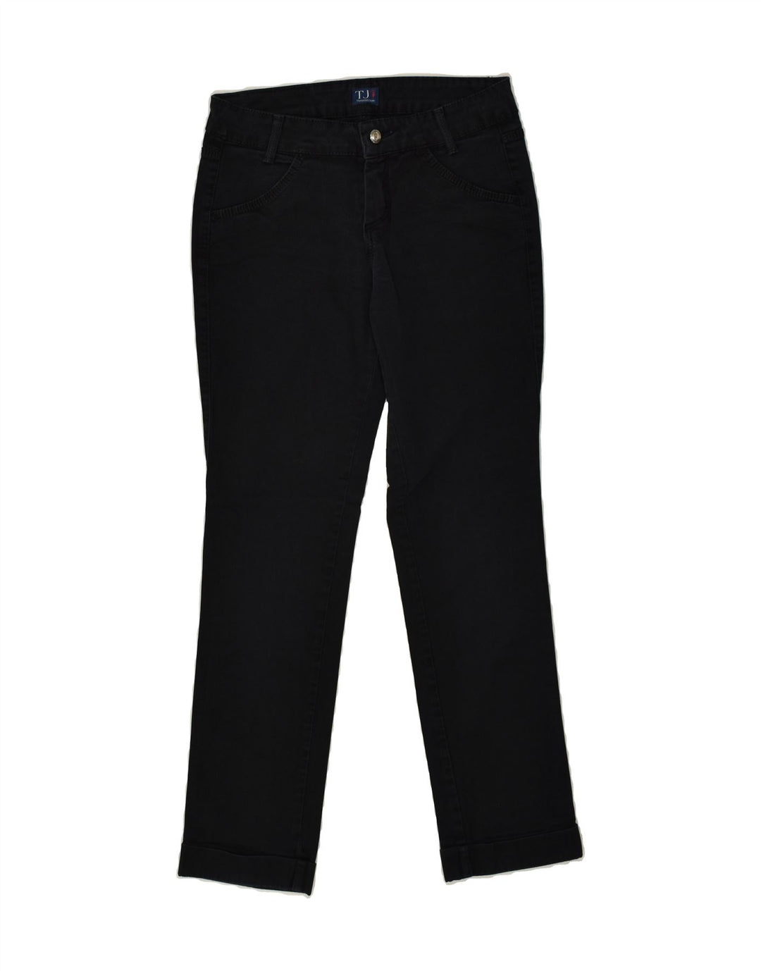 TRUSSARDI Womens Slim Jeans W27 L28  Black Cotton Vintage Trussardi and Second-Hand Trussardi from Messina Hembry 