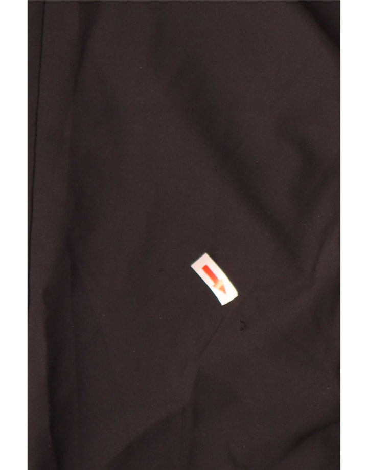 Adidas Damen Regular Chino Hose W34 L30 Schwarz Polyester