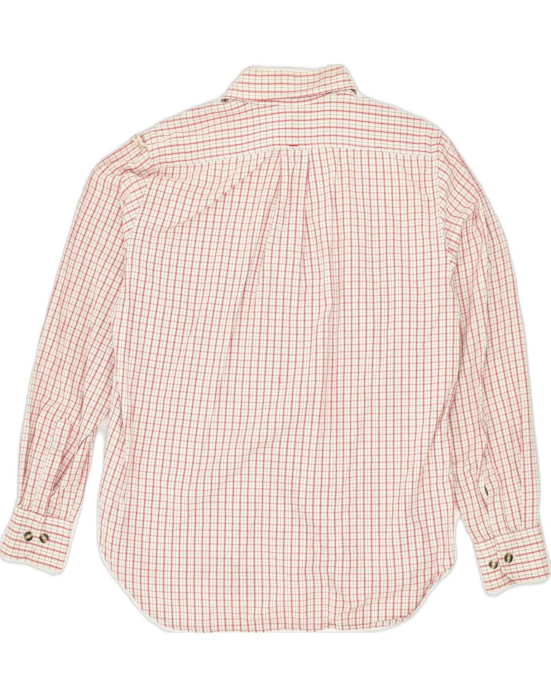 INVICTA Mens Shirt Medium Red Check Cotton | Vintage Invicta | Thrift | Second-Hand Invicta | Used Clothing | Messina Hembry 