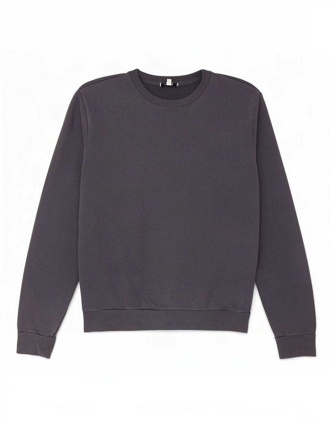 Reiss Herren-Sweatshirt-Pullover, mittelmarineblaue Baumwolle