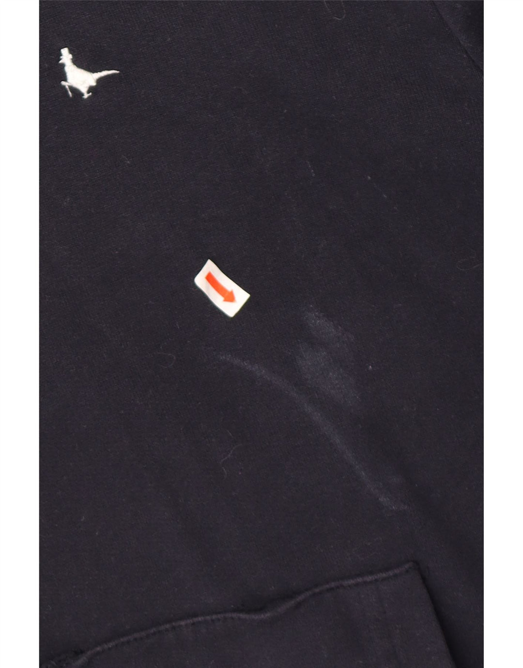 JACK WILLS Herren-Kapuzenpullover, klein, marineblau, Baumwolle