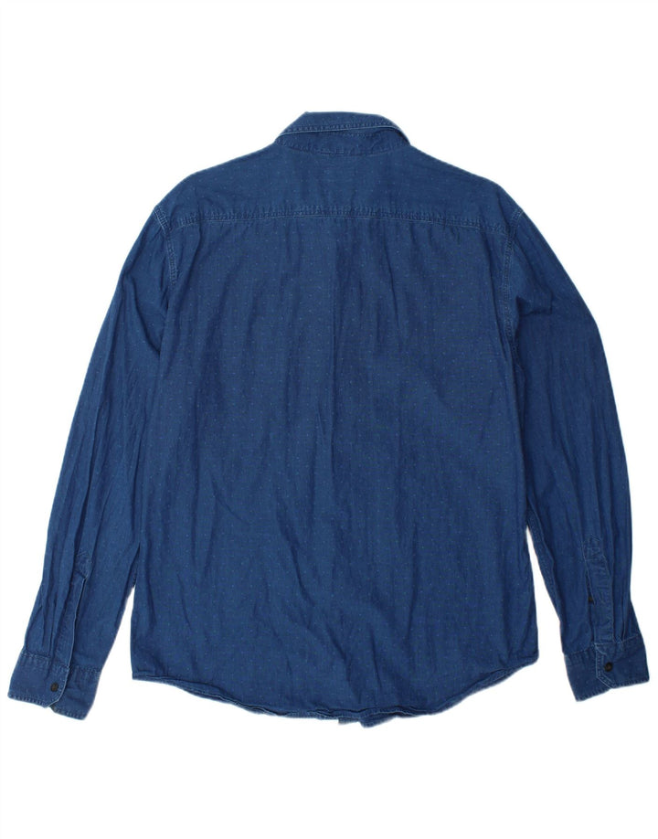 LEVI'S Slim-Hemd für Herren, groß, marineblau, Baumwolle