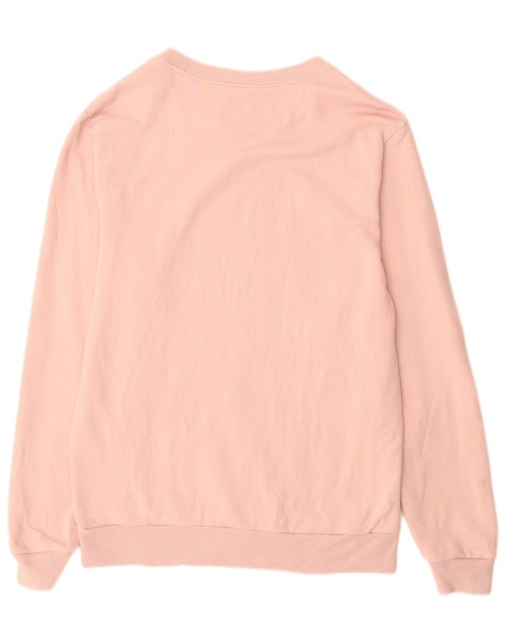 JACK WILLS Herren-Sweatshirt mit Grafik, Mittelrosa, Baumwolle