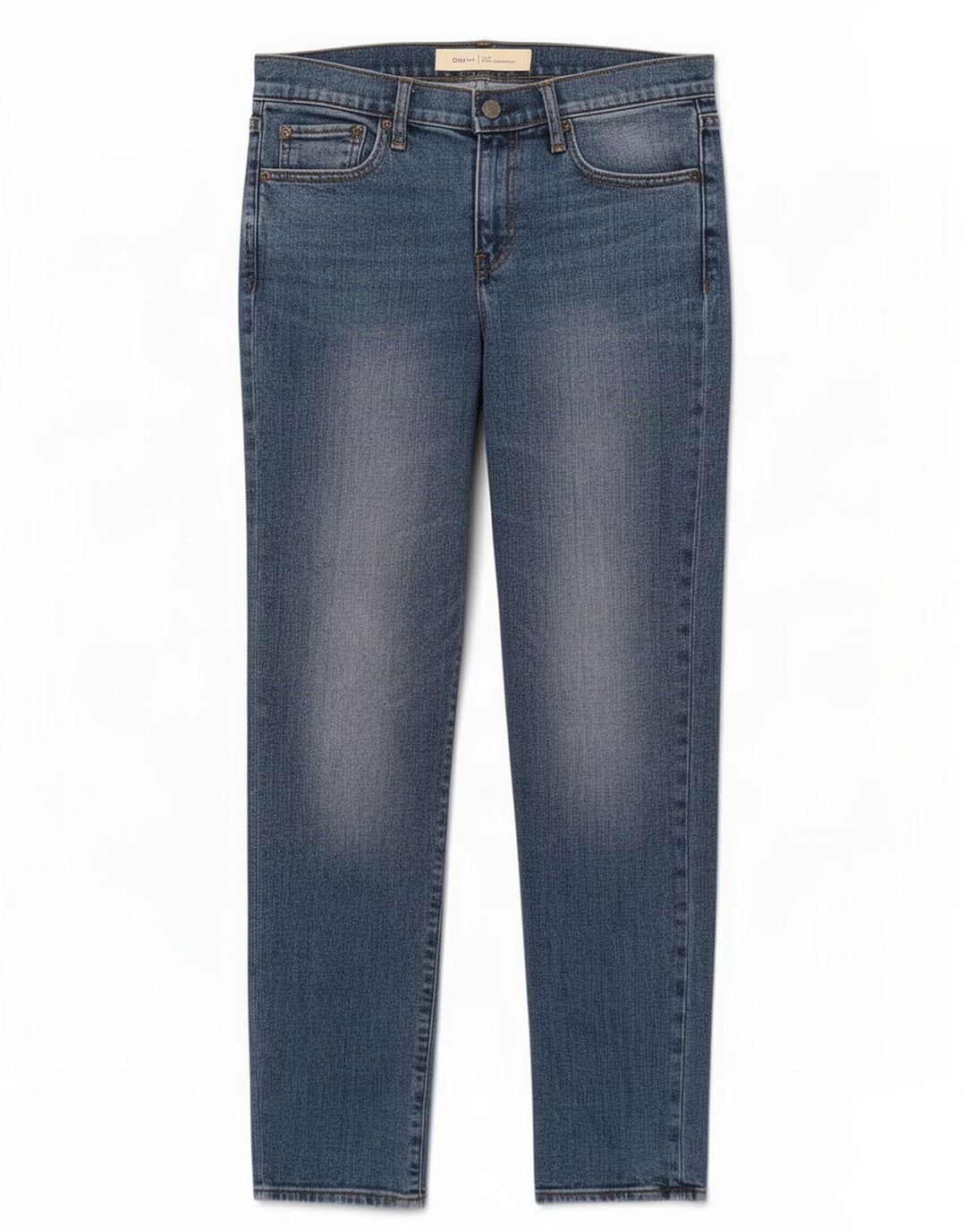 Gap Damen Straight Jeans W28 L29 Blaue Baumwolle