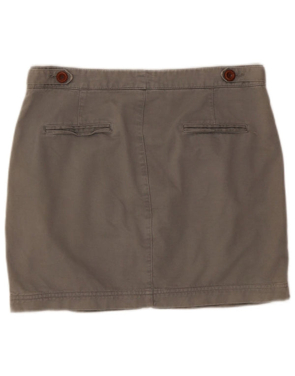 Zara Damen Trafaluc Pegged Minirock EU 42 Large W32 Grau