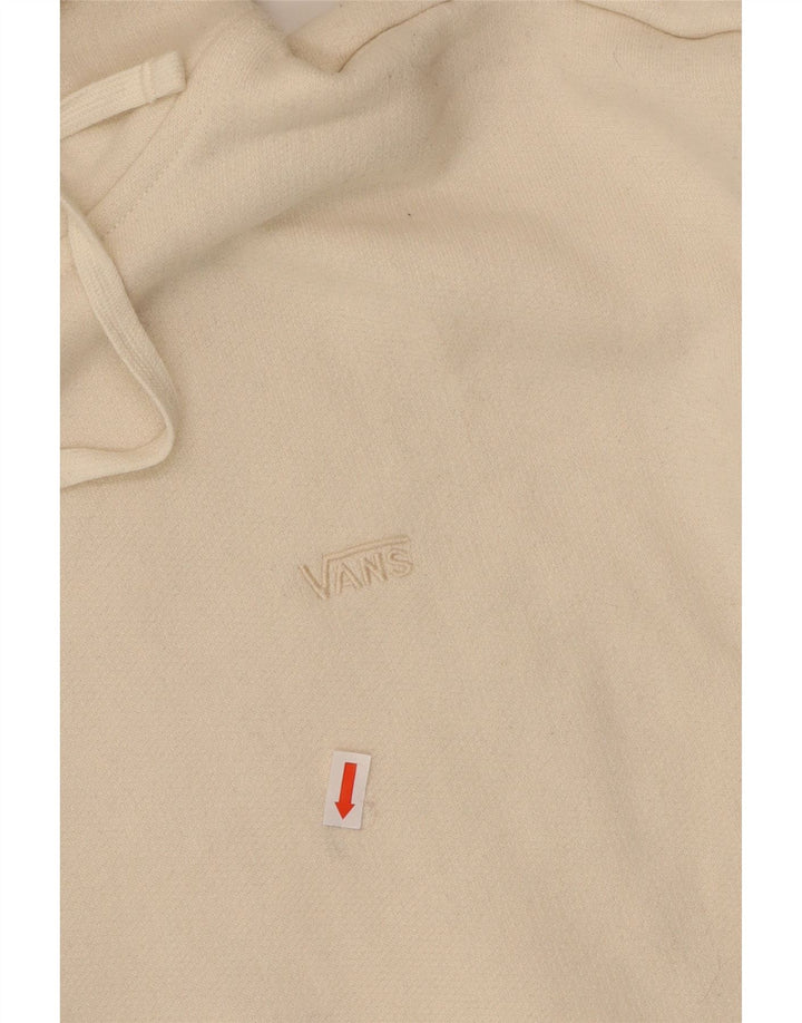 Vans Damen Crop Hoodie Pullover UK 18 XL Beige