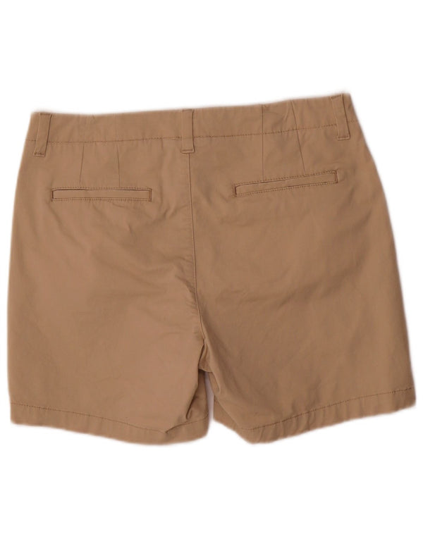 Lee Damen Freizeitshorts US 12 Large W32 Beige Baumwolle