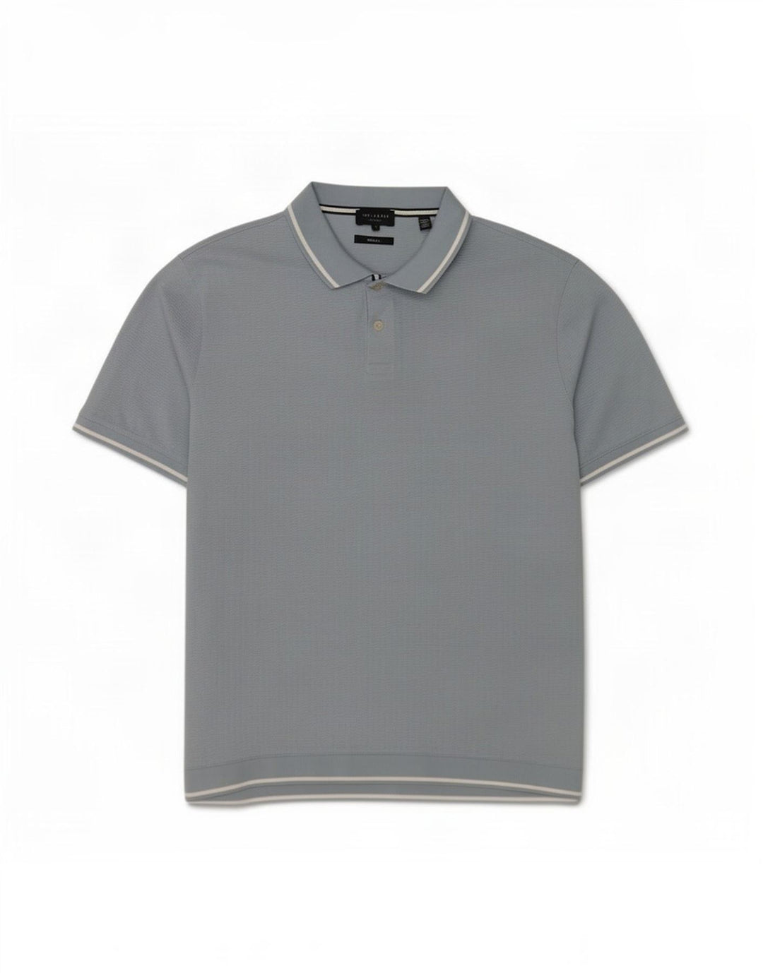 Ted Baker Herren-Poloshirt, normal, Größe 5, XL, blaue Baumwolle