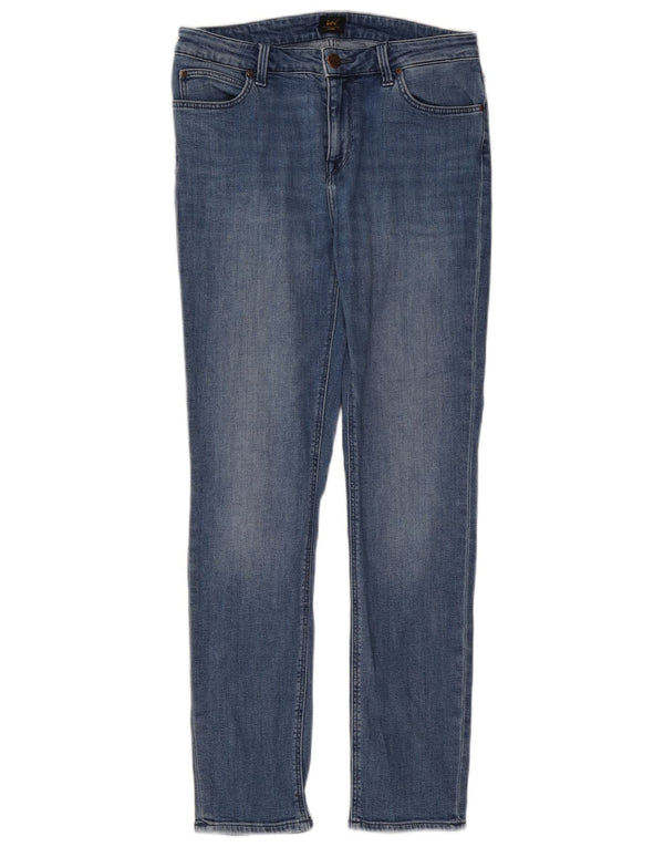 Lee Damen Elly Slim Jeans W30 L31 Blaue Baumwolle