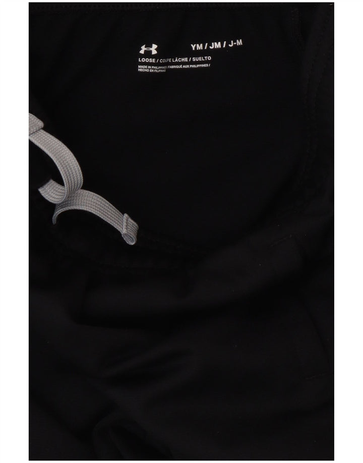 UNDER ARMOUR Jungen-Trainingshose, Jogginghose, 9–10 Jahre, mittelgroß, Schwarz