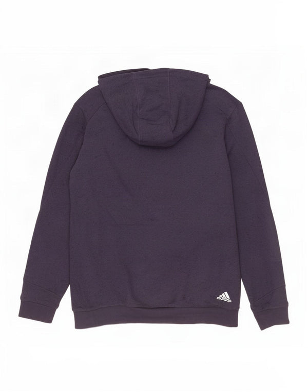 Adidas Kapuzenpullover mit Grafik für Jungen, 15–16 Jahre, marineblau gefleckte Baumwolle