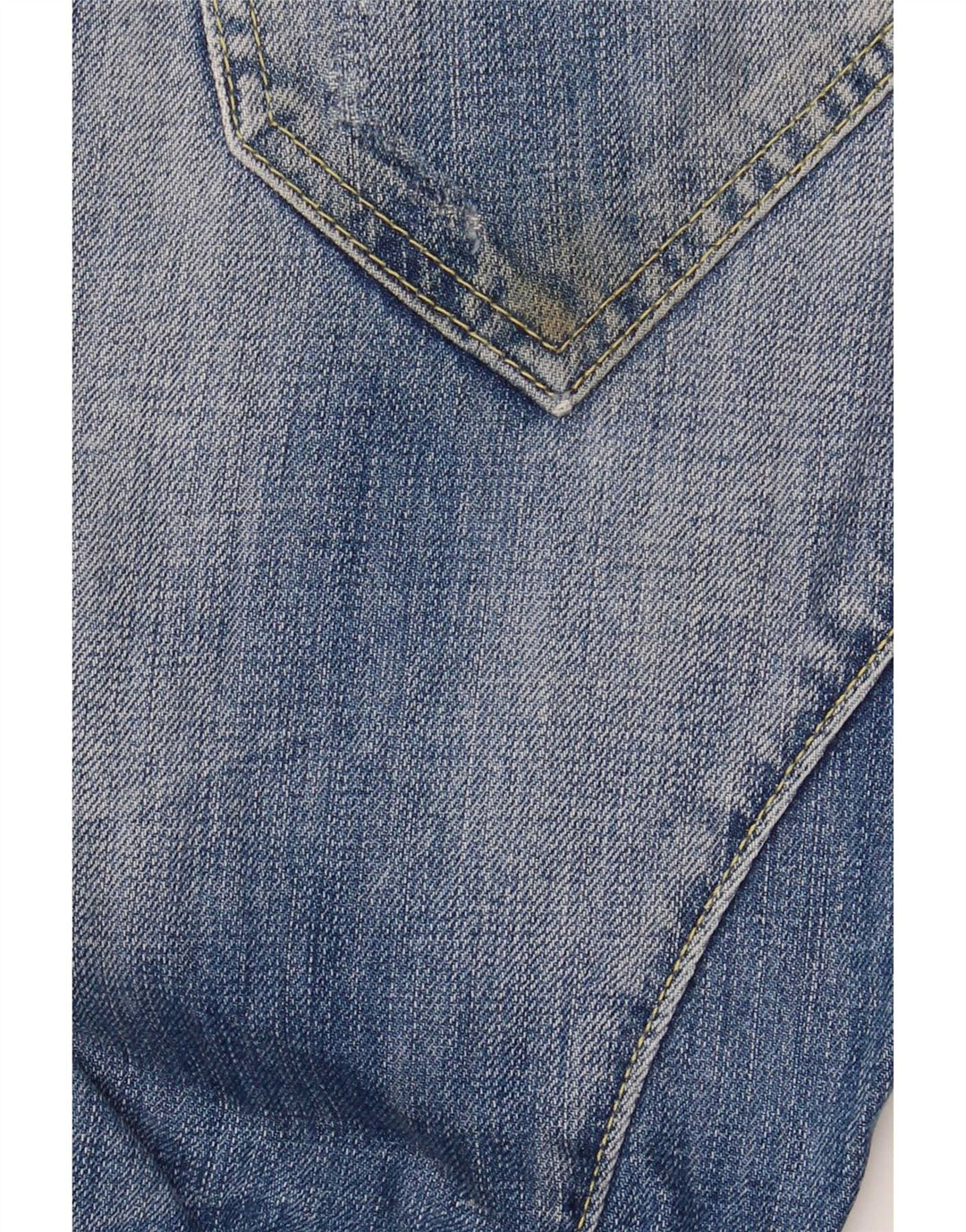 Jack & Jones Herren Cargo Distressed Cropped Jeans W30 L25 Blau