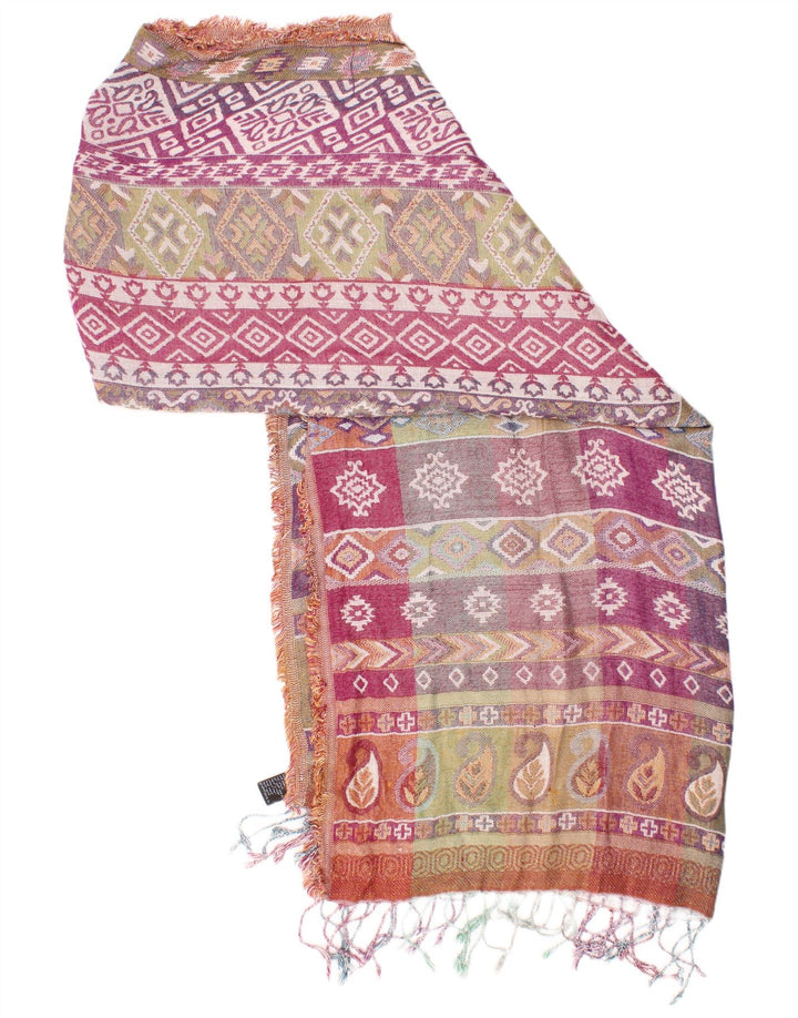 Monsoon Damen-Rechteckschal, Einheitsgröße, mehrfarbig, Fair-Isle-Bohemien