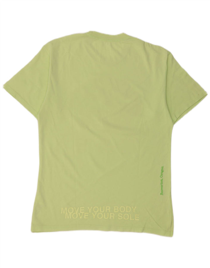 Nike Herren-T-Shirt mit Grafik, Größe S, grüne Baumwolle